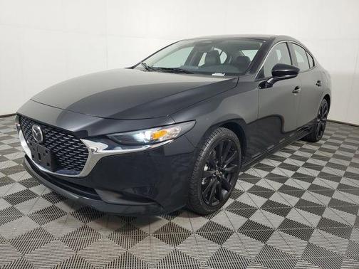 Jet Black Mica 2025 Mazda Mazda3 FWD w/Select Package
