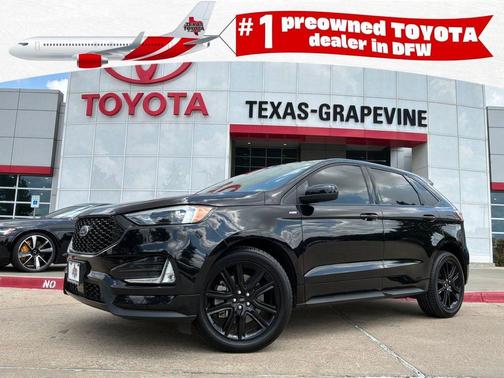 Agate Black Metallic 2022 Ford Edge ST Line