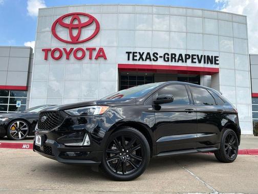 Agate Black Metallic 2022 Ford Edge ST Line