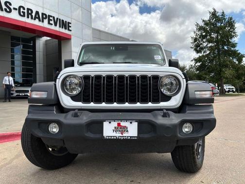 Bright White Clearcoat 2025 Jeep Wrangler Sport S