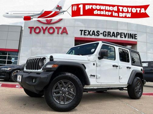 Bright White Clearcoat 2025 Jeep Wrangler Sport S