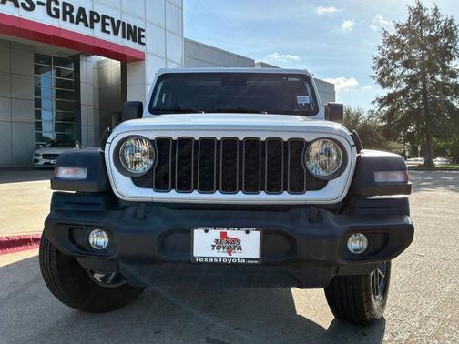 Bright White Clearcoat 2025 Jeep Wrangler Sport S