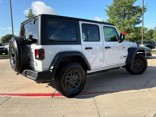 Bright White Clearcoat 2025 Jeep Wrangler Sport S