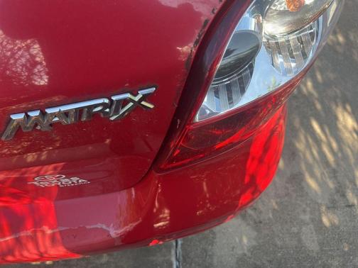 Radiant Red 2009 Toyota Matrix S