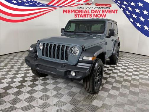 Bright White Clearcoat 2025 Jeep Wrangler Sport S