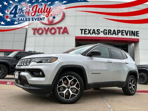Silver Zynith Metallic Clearcoat 2025 Jeep Compass Limited