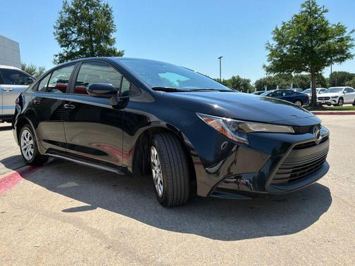 Midnight Black Metallic 2025 Toyota Corolla LE
