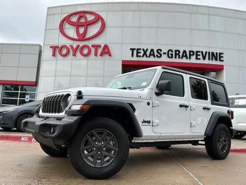 Bright White Clearcoat 2025 Jeep Wrangler Sport S
