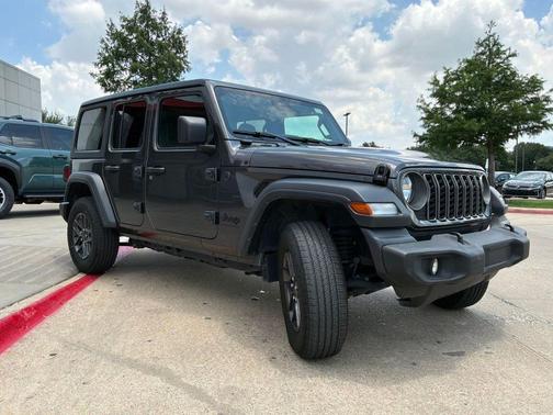 Granite Crystal Metallic Clearcoat 2025 Jeep Wrangler Sport S