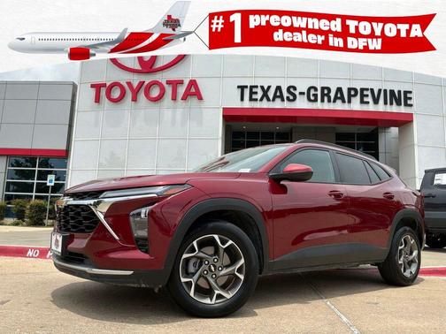 Crimson Metallic 2025 Chevrolet Trax LT