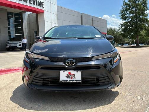 Midnight Black Metallic 2025 Toyota Corolla LE