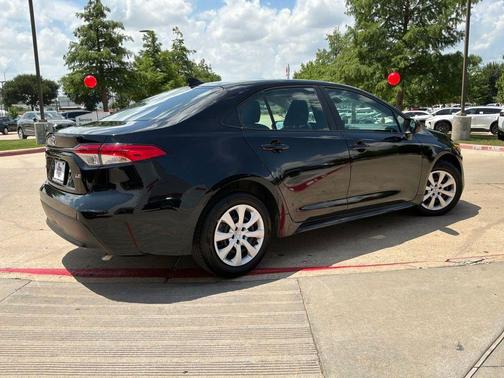 Midnight Black Metallic 2025 Toyota Corolla LE