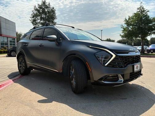 Shadow Matte Gray 2025 Kia Sportage Hybrid SX-Prestige
