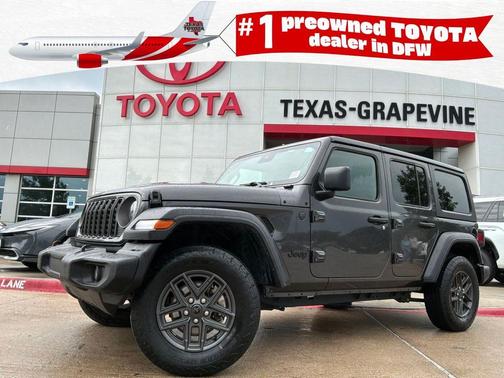 Granite Crystal Metallic Clearcoat 2025 Jeep Wrangler Sport S