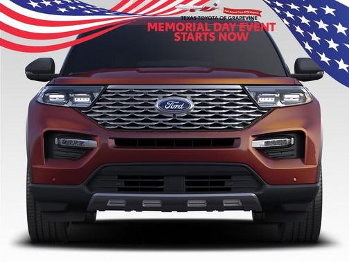 Silver Metallic 2024 Ford Explorer Limited