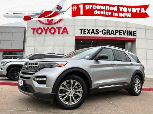 Silver Metallic 2024 Ford Explorer Limited