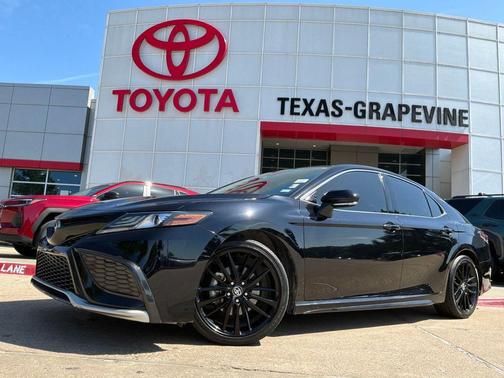 Midnight Black Metallic 2023 Toyota Camry XSE