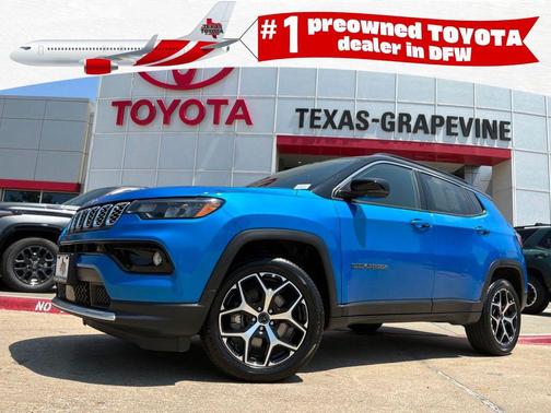 Hydro Blue Pearlcoat 2025 Jeep Compass Limited