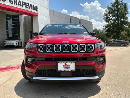 Red Hot Pearlcoat 2025 Jeep Compass Limited