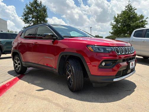 Red Hot Pearlcoat 2025 Jeep Compass Limited