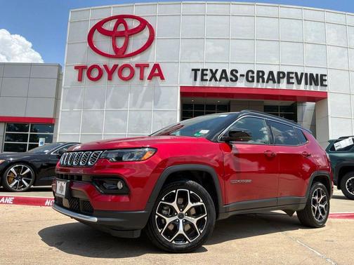 Red Hot Pearlcoat 2025 Jeep Compass Limited