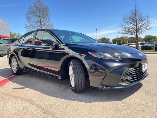 Midnight Black Metallic 2025 Toyota Camry LE