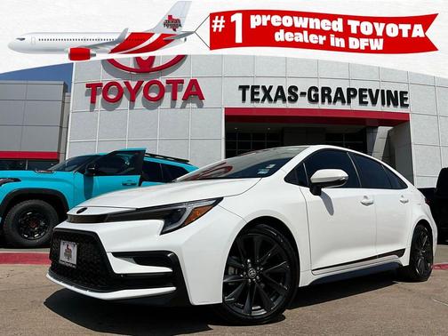 White 2025 Toyota Corolla SE