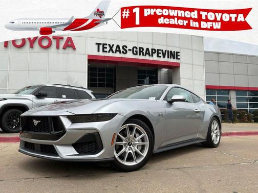 Silver Metallic 2025 Ford Mustang GT Premium