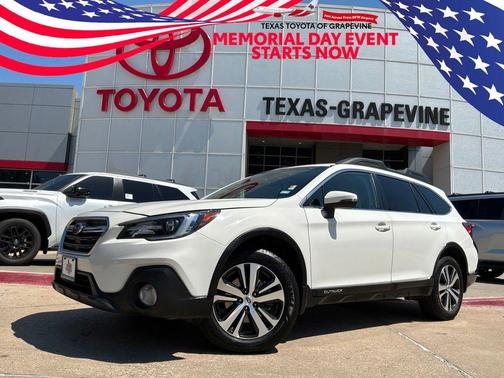 Crystal White Pearl 2018 Subaru Outback 2.5i Limited