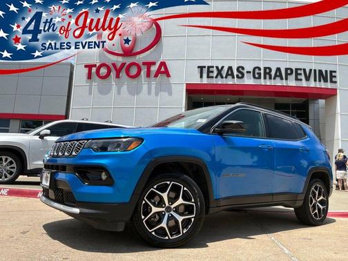 Hydro Blue Pearlcoat 2025 Jeep Compass Limited