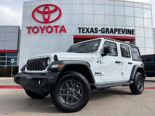 Bright White Clearcoat 2025 Jeep Wrangler Sport S