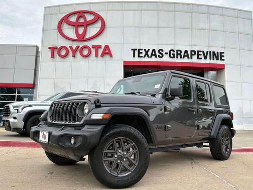 Granite Crystal Metallic Clearcoat 2025 Jeep Wrangler Sport S