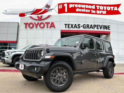 Granite Crystal Metallic Clearcoat 2025 Jeep Wrangler Sport S