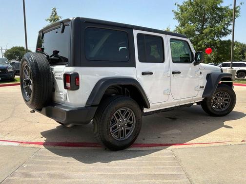 Bright White Clearcoat 2025 Jeep Wrangler Sport S