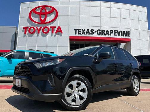 Midnight Black Metallic 2021 Toyota RAV4 LE