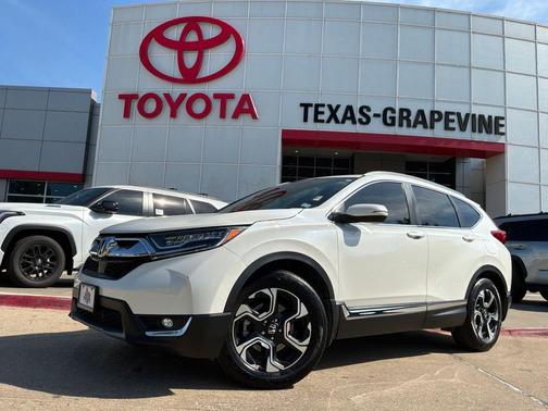 White Diamond Pearl 2018 Honda CR-V Touring