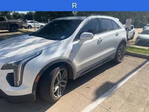 Crystal White 2023 Cadillac XT4 Sport
