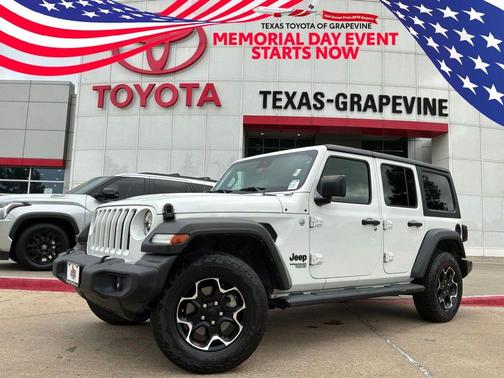 Bright White Clearcoat 2021 Jeep Wrangler Unlimited Sport