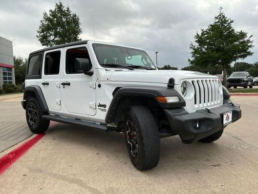 Bright White Clearcoat 2021 Jeep Wrangler Unlimited Sport