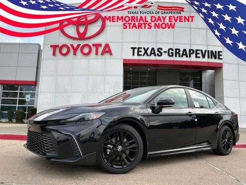 Midnight Black 2026 Toyota Camry SE