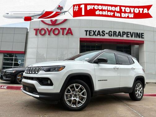 Bright White Clearcoat 2025 Jeep Compass Limited