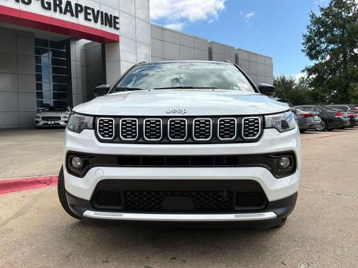 Bright White Clearcoat 2025 Jeep Compass Limited