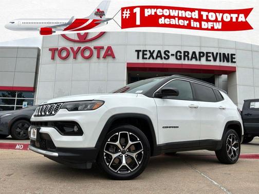 Bright White Clearcoat 2025 Jeep Compass Limited