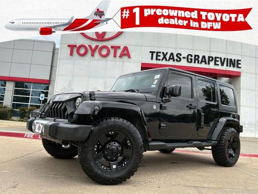 Black Clearcoat 2013 Jeep Wrangler Unlimited Sahara