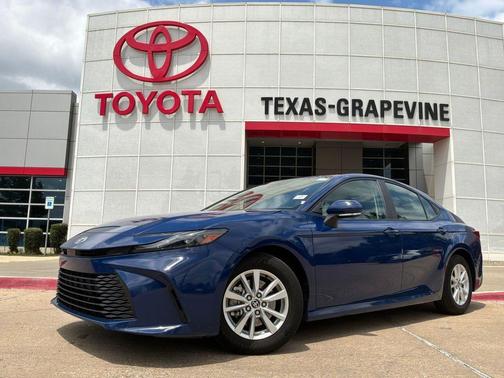 Blue 2025 Toyota Camry LE