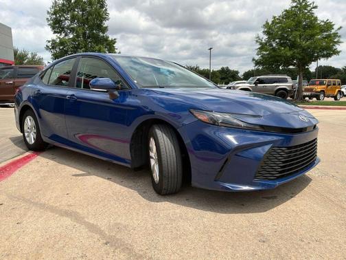 Blue 2025 Toyota Camry LE