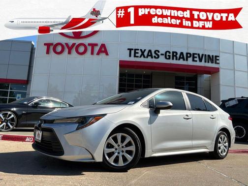 Classic Silver Metallic 2025 Toyota Corolla LE