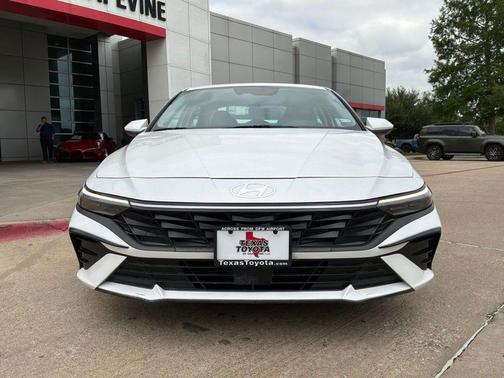 Serenity White 2025 Hyundai ELANTRA SEL