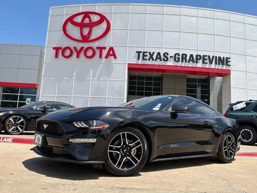 Shadow Black 2018 Ford Mustang EcoBoost