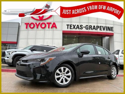 Midnight Black Metallic 2026 Toyota Corolla LE